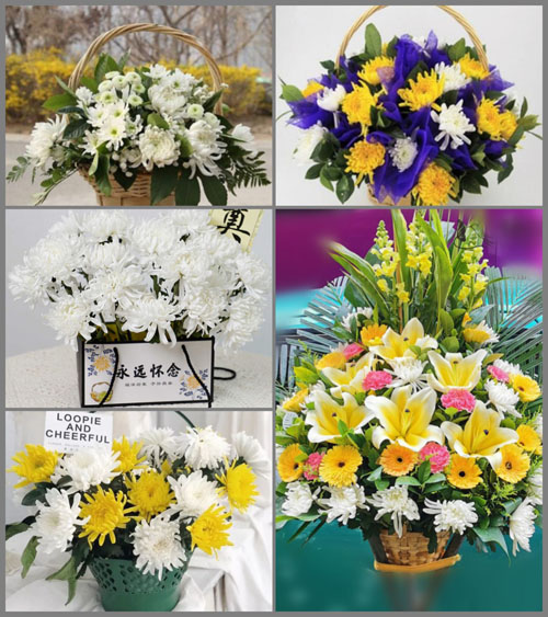 贵州毕节市威宁县东风镇营坝村白事提篮配送